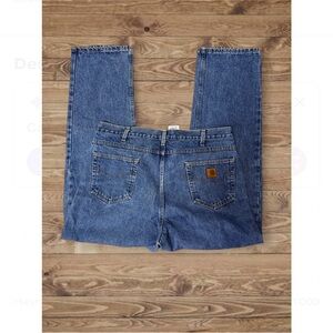 Carhartt Men's Relaxed Fit Blue Jeans